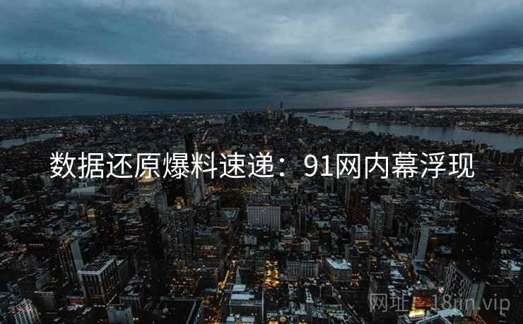 数据还原爆料速递：91网内幕浮现