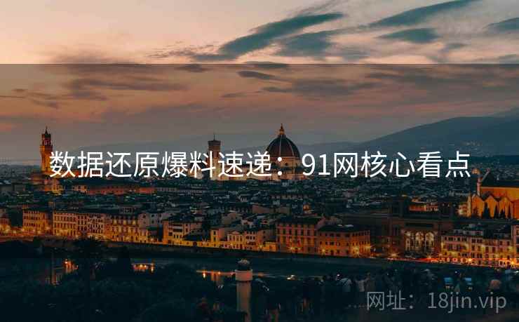 数据还原爆料速递：91网核心看点
