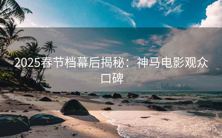 2025春节档幕后揭秘：神马电影观众口碑